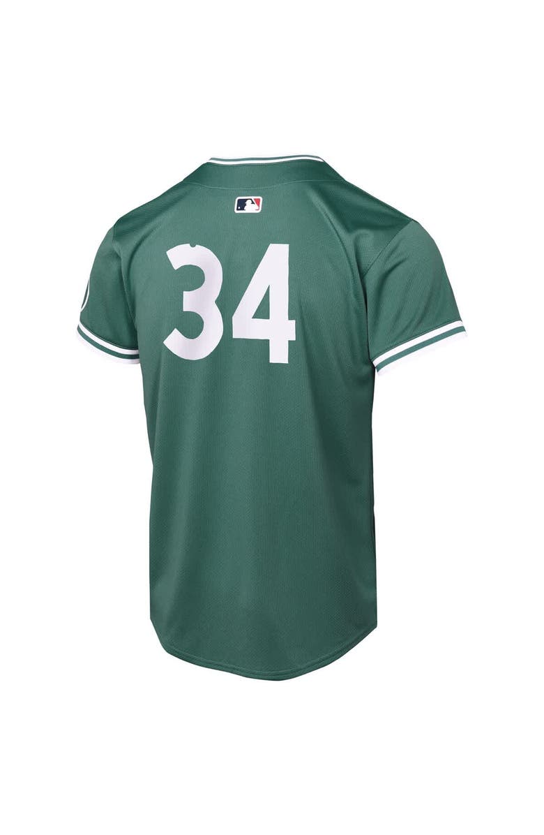 Nike Youth Nike David Ortiz Green Boston Red Sox 2025 City Connect Limited Retired Player Jersey, Alternate, color, 