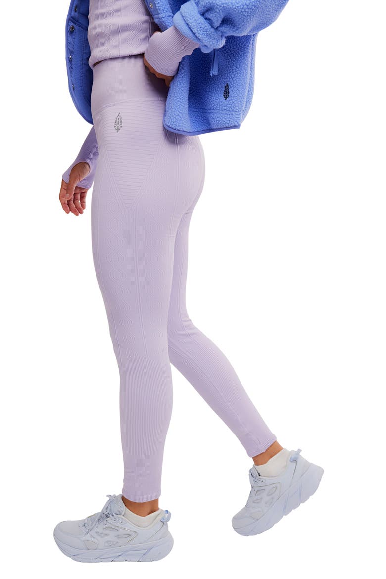 Run Around Seamless High Waist Leggings, Alternate, color, IRIS COMBO