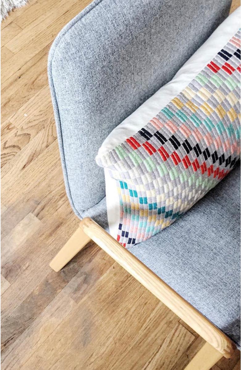 Archive New York Nahuala IV Handwoven Cotton Brocade Throw Pillow, Alternate, color, Multicolored