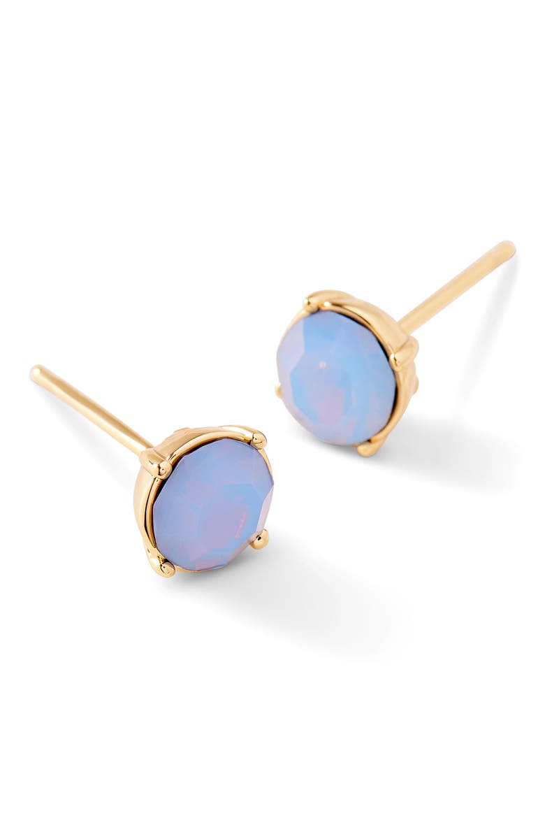Victoria Cubic Zirconia Stud Earrings, Alternate, color, GOLD