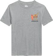 Quiksilver Kids' Burger Wipeout Cotton Graphic T-Shirt