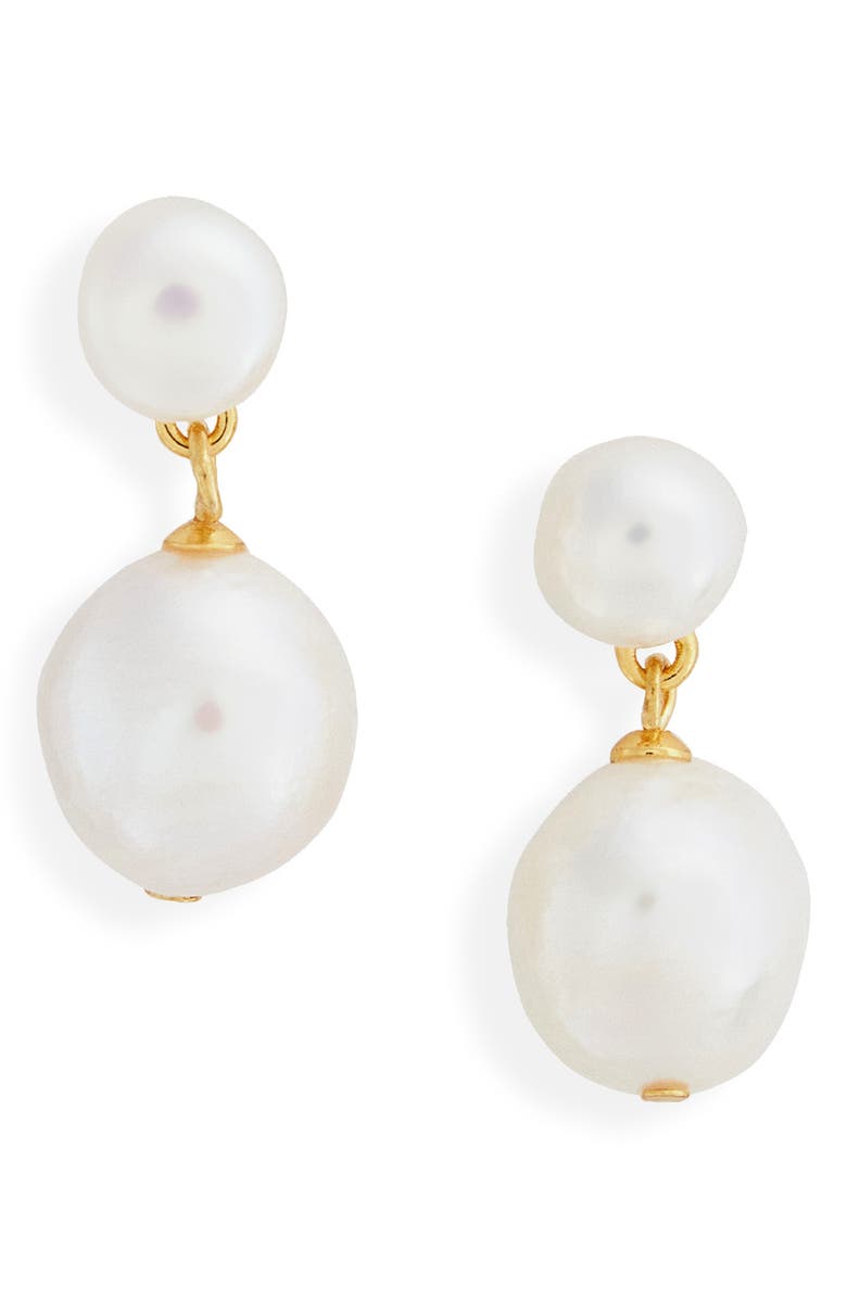 Éliou Sandra Freshwater Pearl Drop Earrings, Main, color,