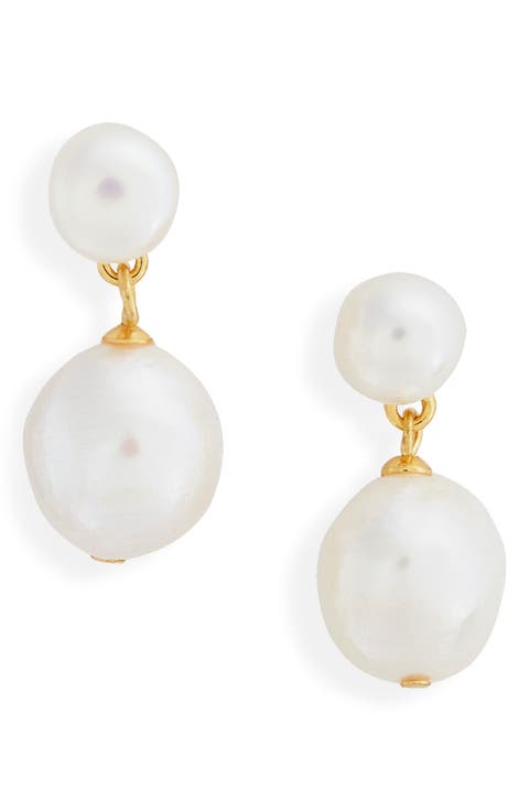 Sandra Freshwater Pearl Drop Earrings