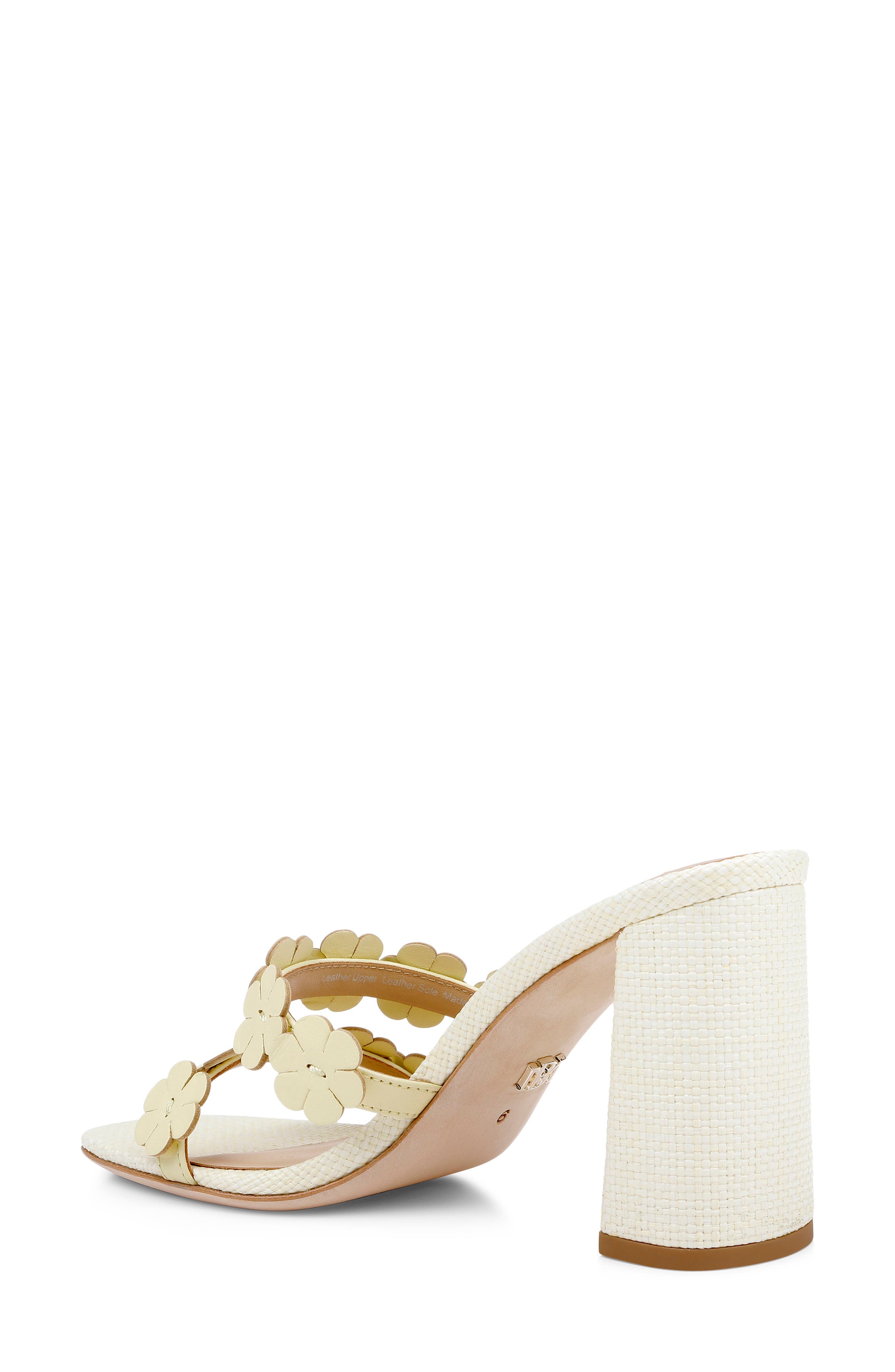 Webster Slide Sandal, Alternate, color, LIME LEATHER