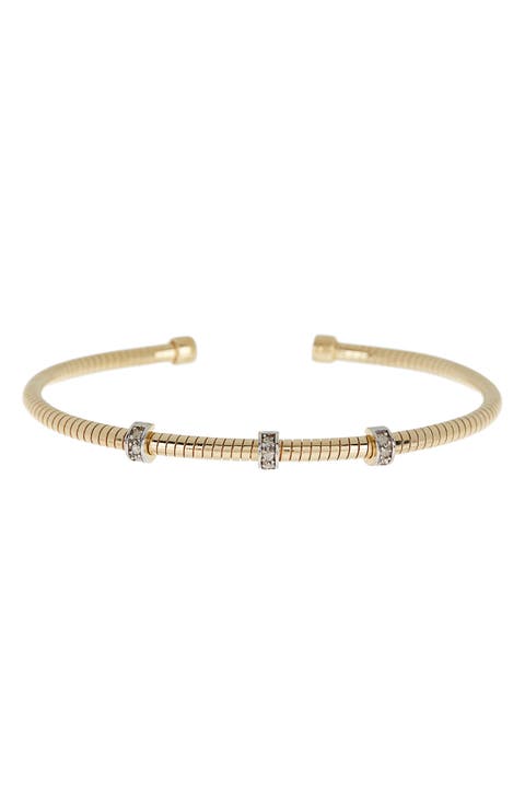 Diamond Bangle Bracelet - 0.05ct.