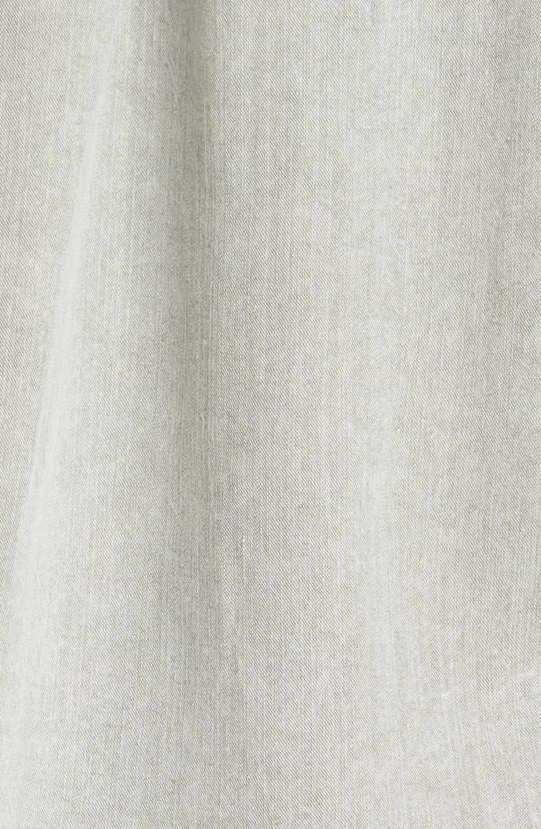 Rails Ingrid Raw Hem Acid Wash Button-Up Shirt, Alternate, color, 