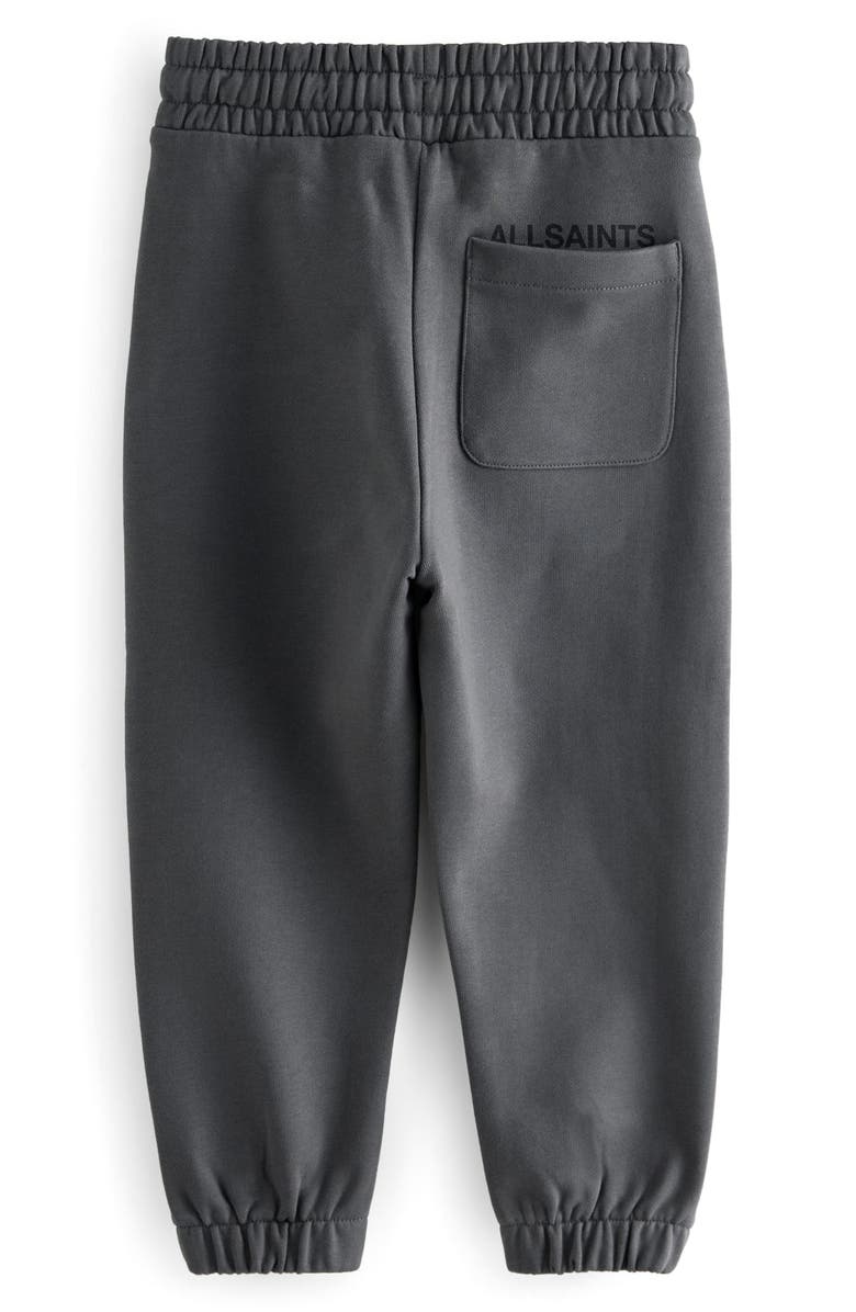 smALLSAINTS by ALLSAINTS Kids' Underground Logo Cotton Joggers, Alternate, color, Grey