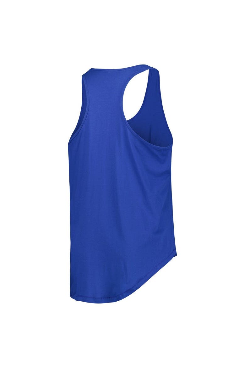 Women's Royal Los Angeles Dodgers Plus Size Scoop Neck Racerback Tank Top, Alternate, color, Royal