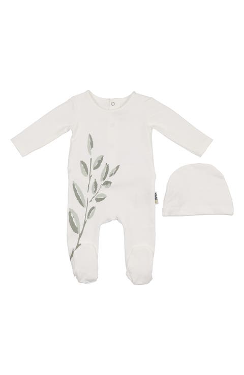 Blooming Leaves Footie (Baby)