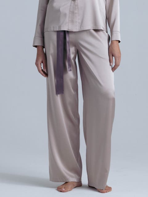 Silk Pajama Pants