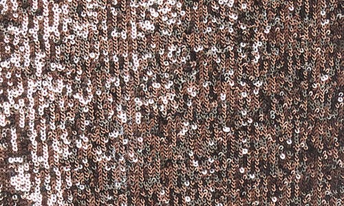 Fifteen Twenty Sequin Midi Skirt In Brown