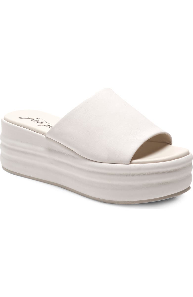 Free People Harbor Platform Sandal, Main, color, Vanilla