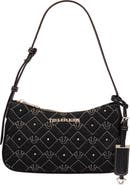 True Religion Studded Denim Shoulder Bag