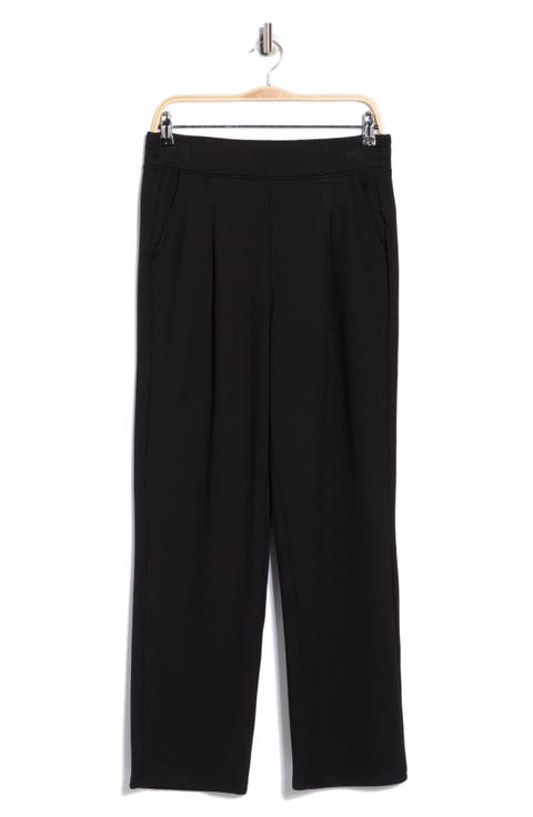 Ribbed Scuba Straight Leg Pants