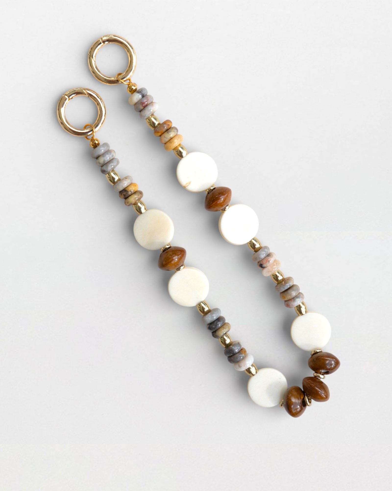 By Lilla Golden Dune Bag Charm, Main, color, Multi