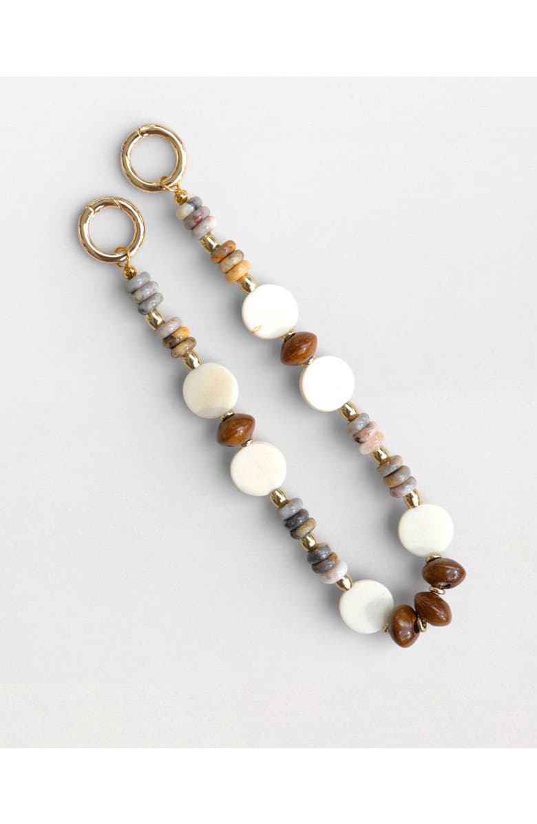 By Lilla Golden Dune Bag Charm, Main, color, Multi