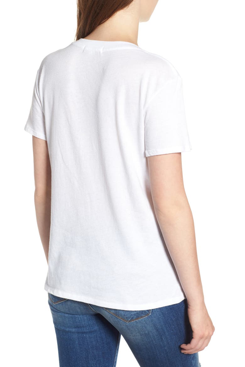 More Love Slouched Tee, Alternate, color, WHITE
