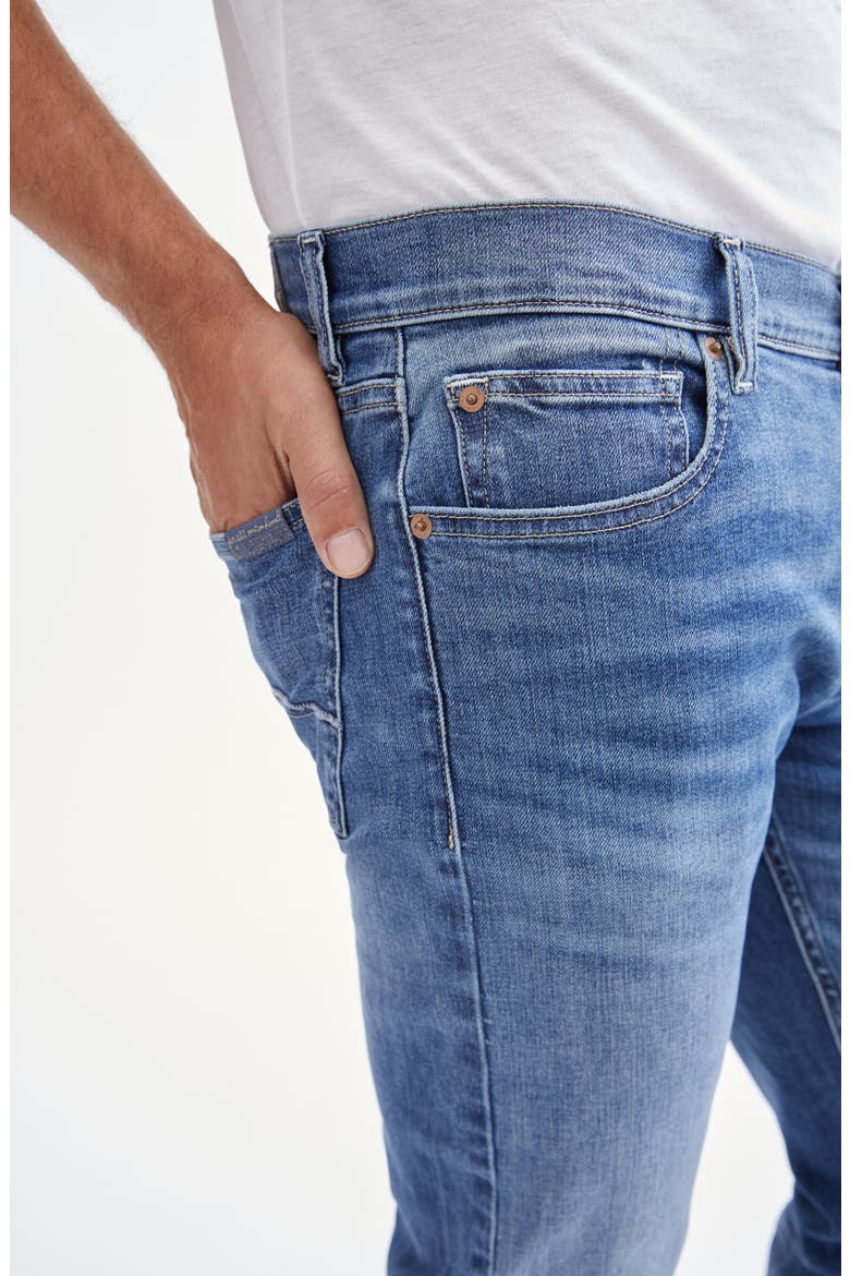 7 For All Mankind® Adrien Slim Fit Straight Leg Jeans, Alternate, color, TERRACE