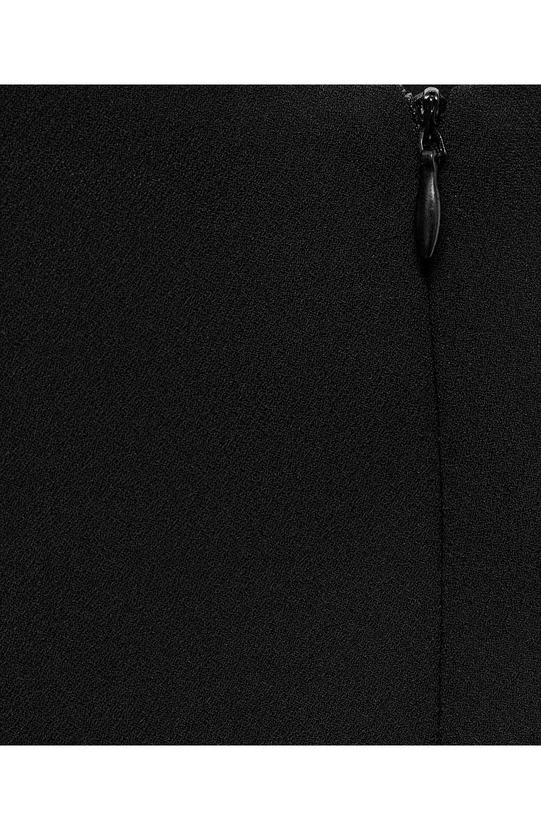 MANGO Mid Rise Straight Leg Shorts, Alternate, color, 