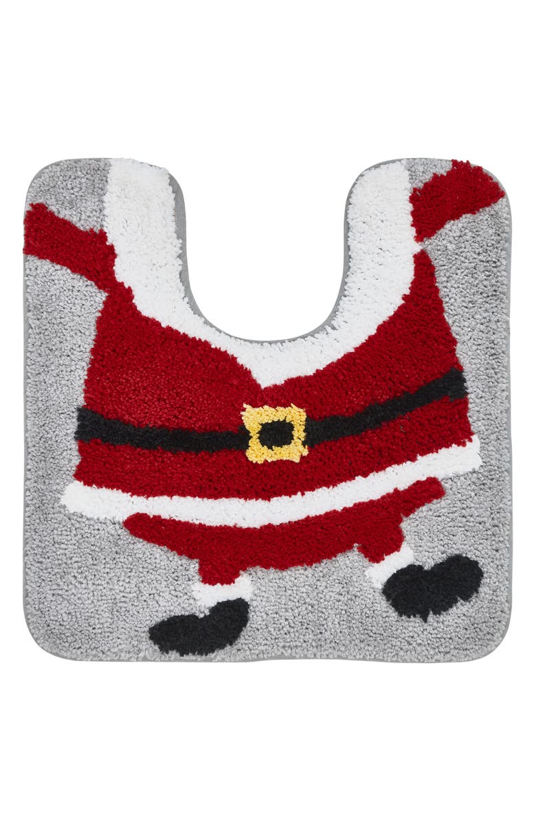 VCNY HOME Santa Holiday 2-Piece Set Bath Mat, Alternate, color,