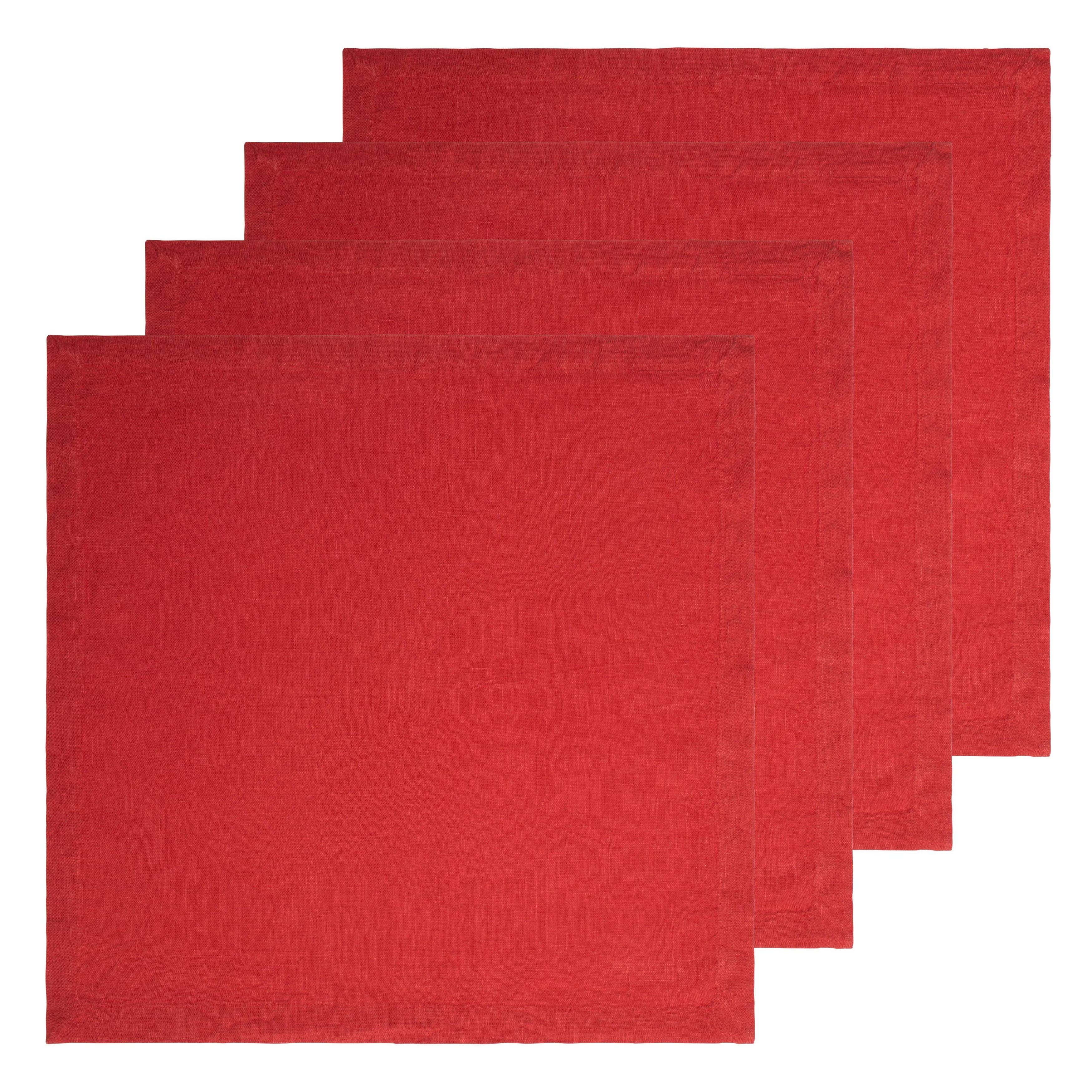 Cranberry 21" x 21"