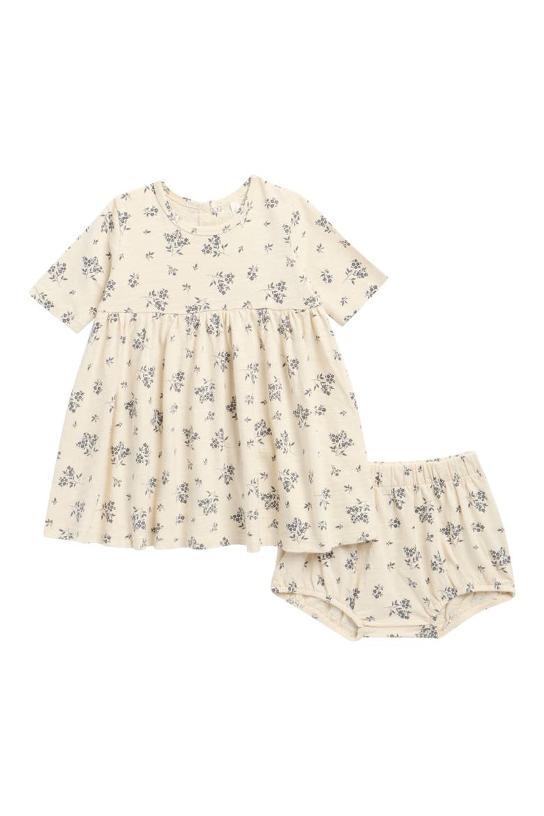 Finn Dress & Bloomers Set, Main, color, BLUE FLORAL