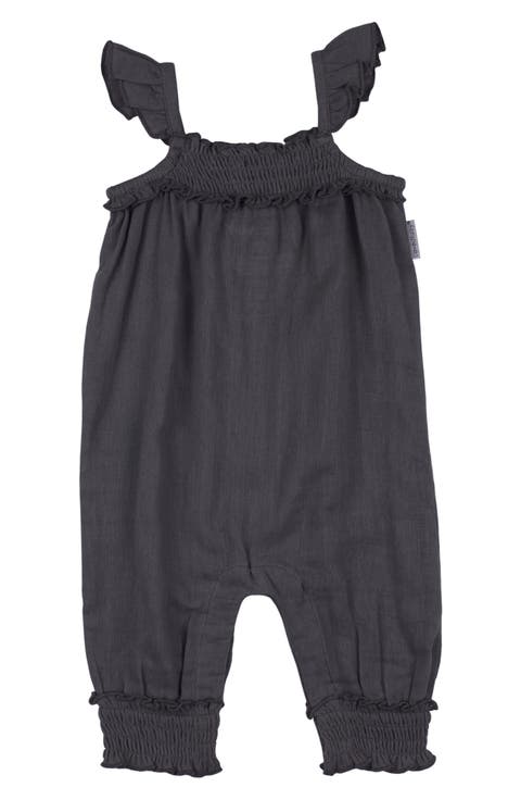 Organic Cotton Muslin Romper