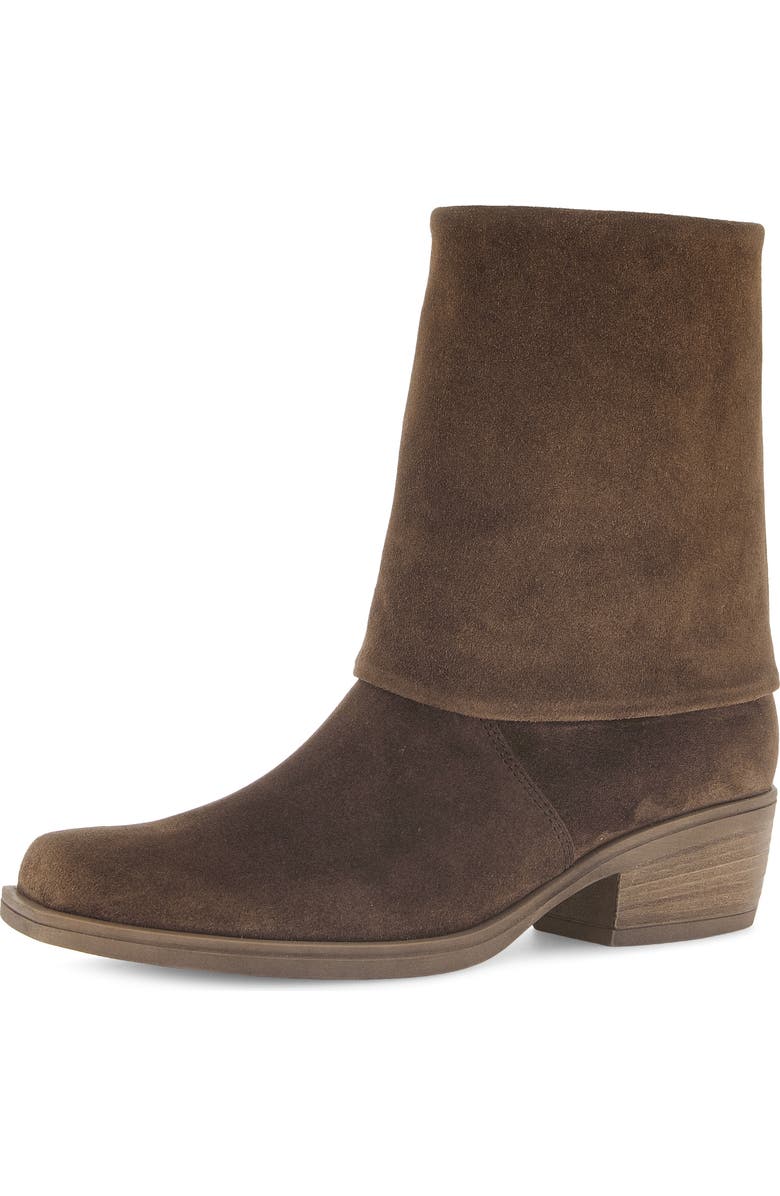 Gabor Foldover Shaft Bootie, Main, color,