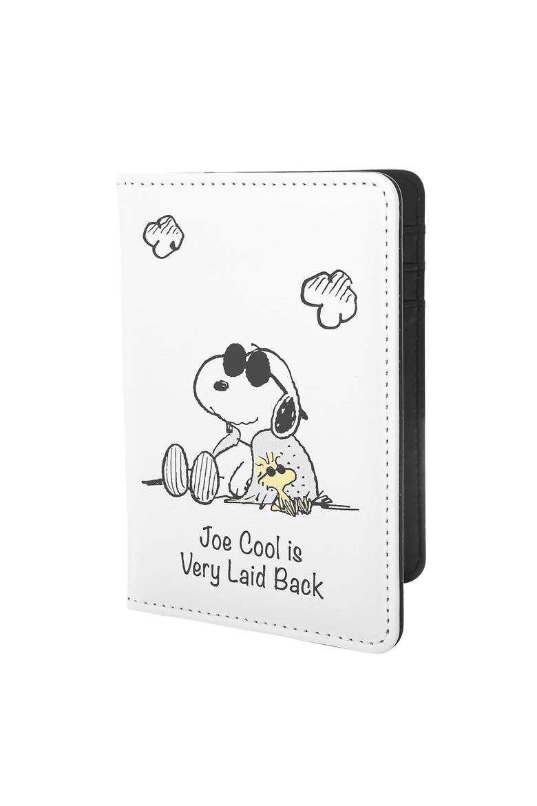 White and Black Passport Holder, Alternate, color, White, black
