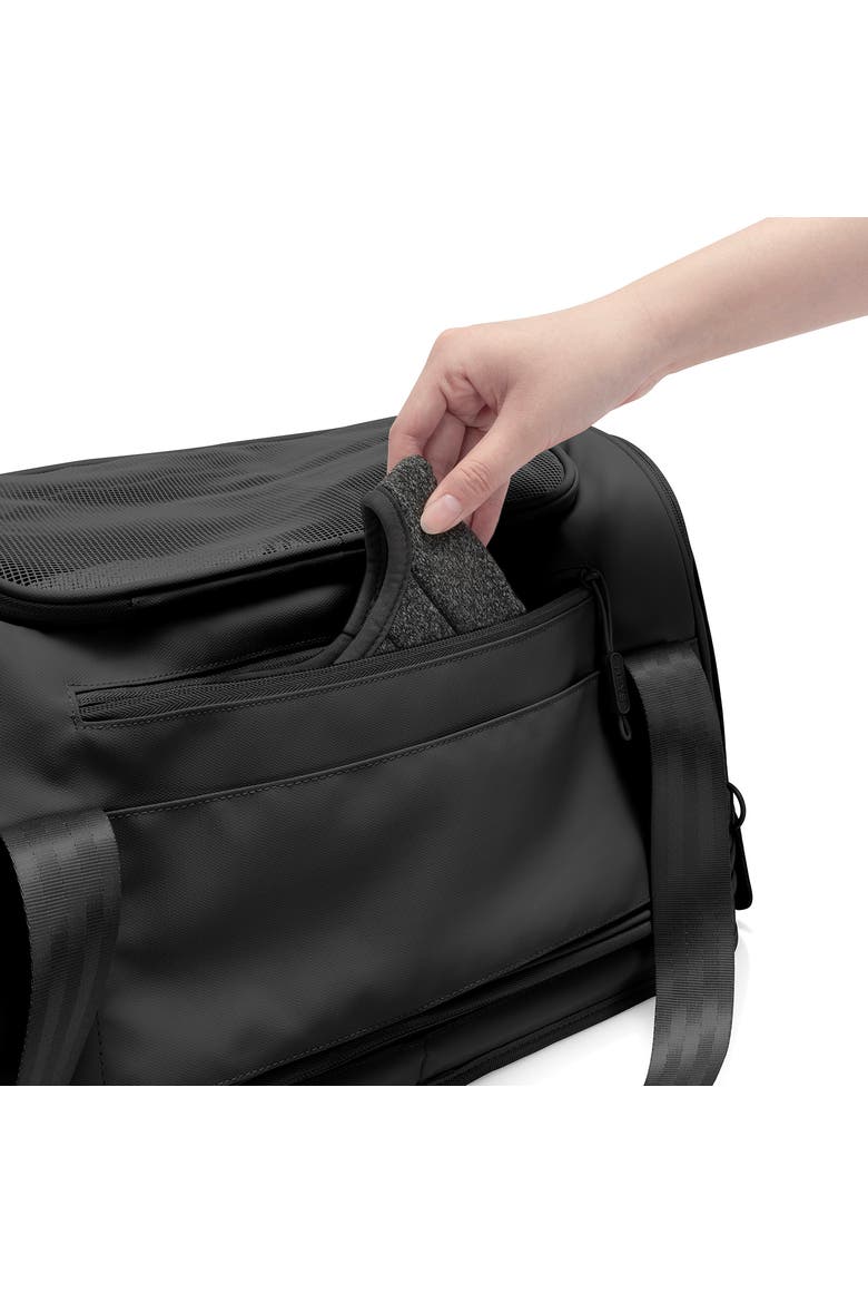 Pawsenger Airline Approved Pet Carrier, Alternate, color, Black