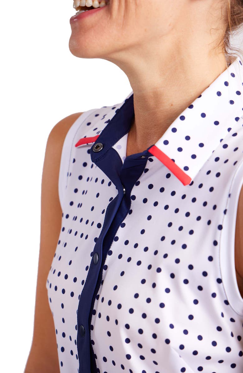 KINONA No Waist No Worry Sleeveless Golf Dress, Alternate, color, 