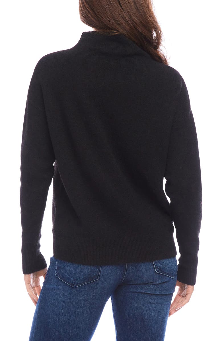 Karen Kane Funnel Neck Sweater, Alternate, color,