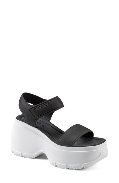 ★HUNTER★WEAVING PLATFORM SANDAL Women's Abel Casual Platform Wedge Sandals – Hunter Boots