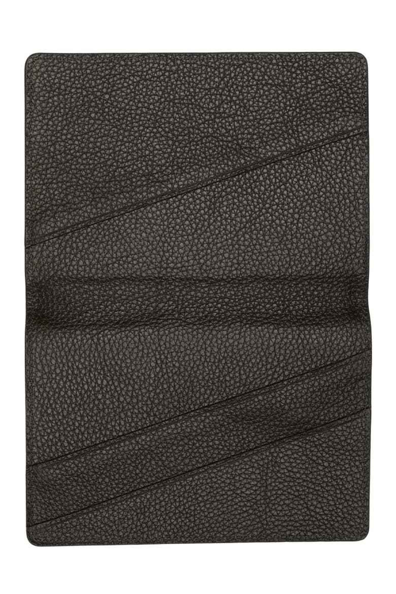 Pearson Pebble-Grained Leather Passport Cover, Alternate, color, Black