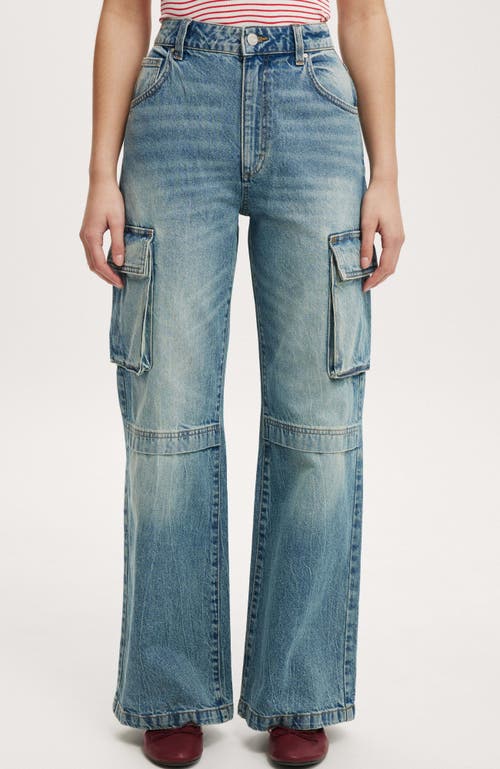 COTTON ON COTTON ON CURVY CARGO WIDE JEAN 