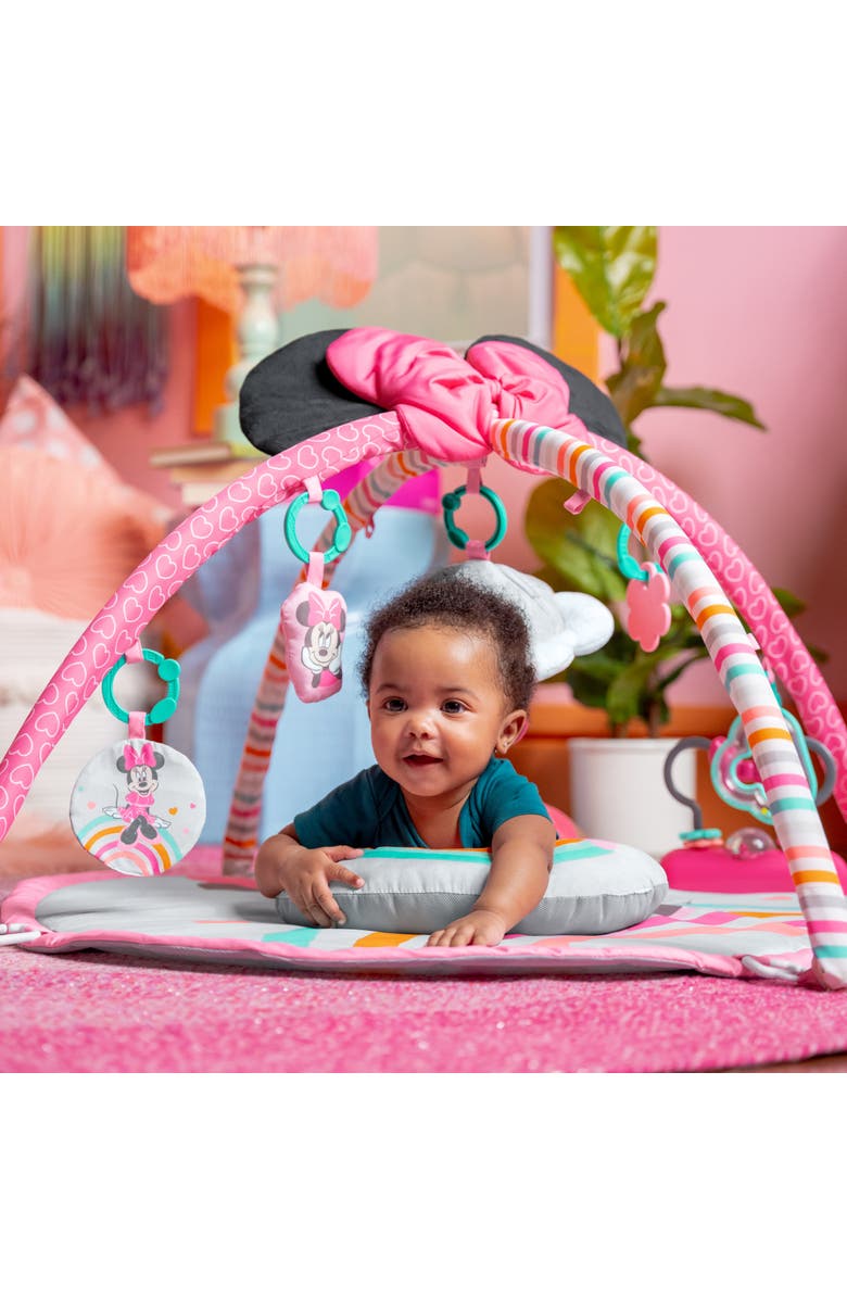 BRIGHT STARTS Disney Baby MINNIE MOUSE Forever Besties Activity Gym, Alternate, color, Pink