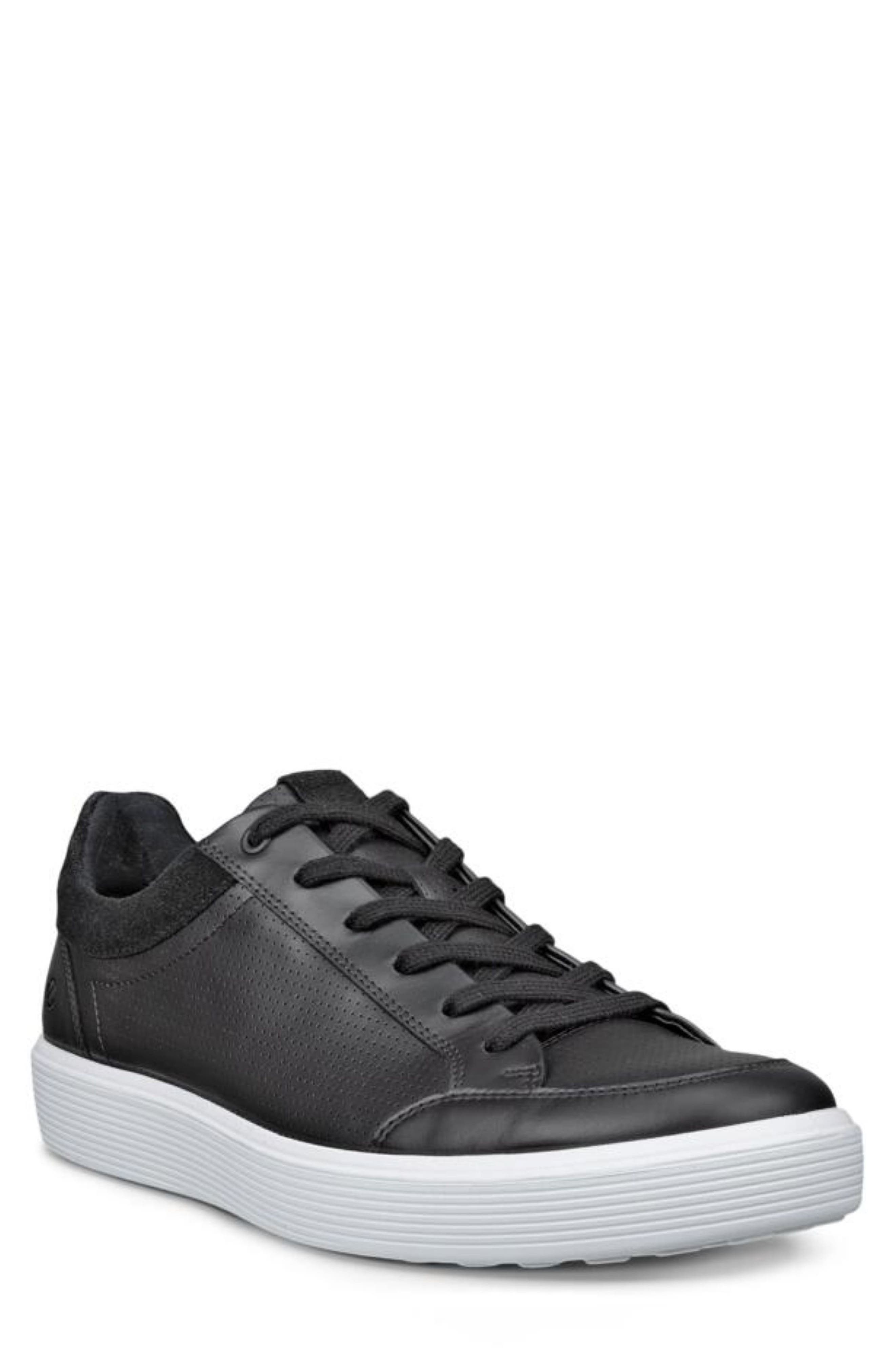ECCO Soft 60 Sneaker, Main, color, Black/ Black