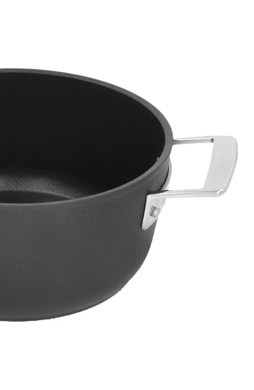 Demeyere Alu Pro 5 4.5-quart Nonstick Dutch Oven In Black