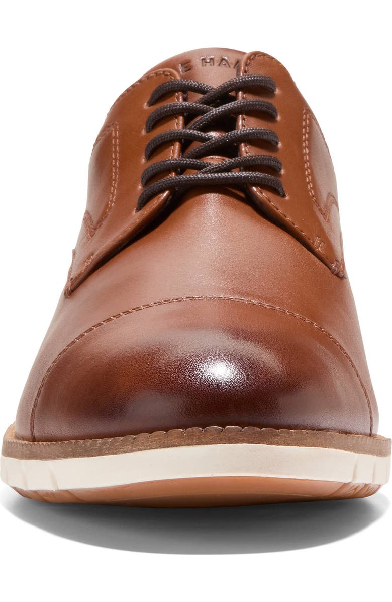 Cole Haan Grand 360 Cap Toe Derby, Alternate, color, British Tan / Ivory