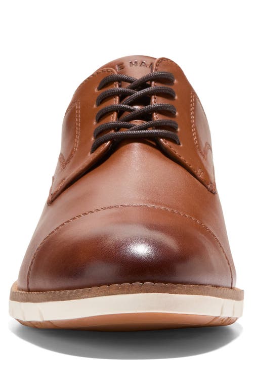 Cole Haan Grand 360 Cap Toe Derby In Brown