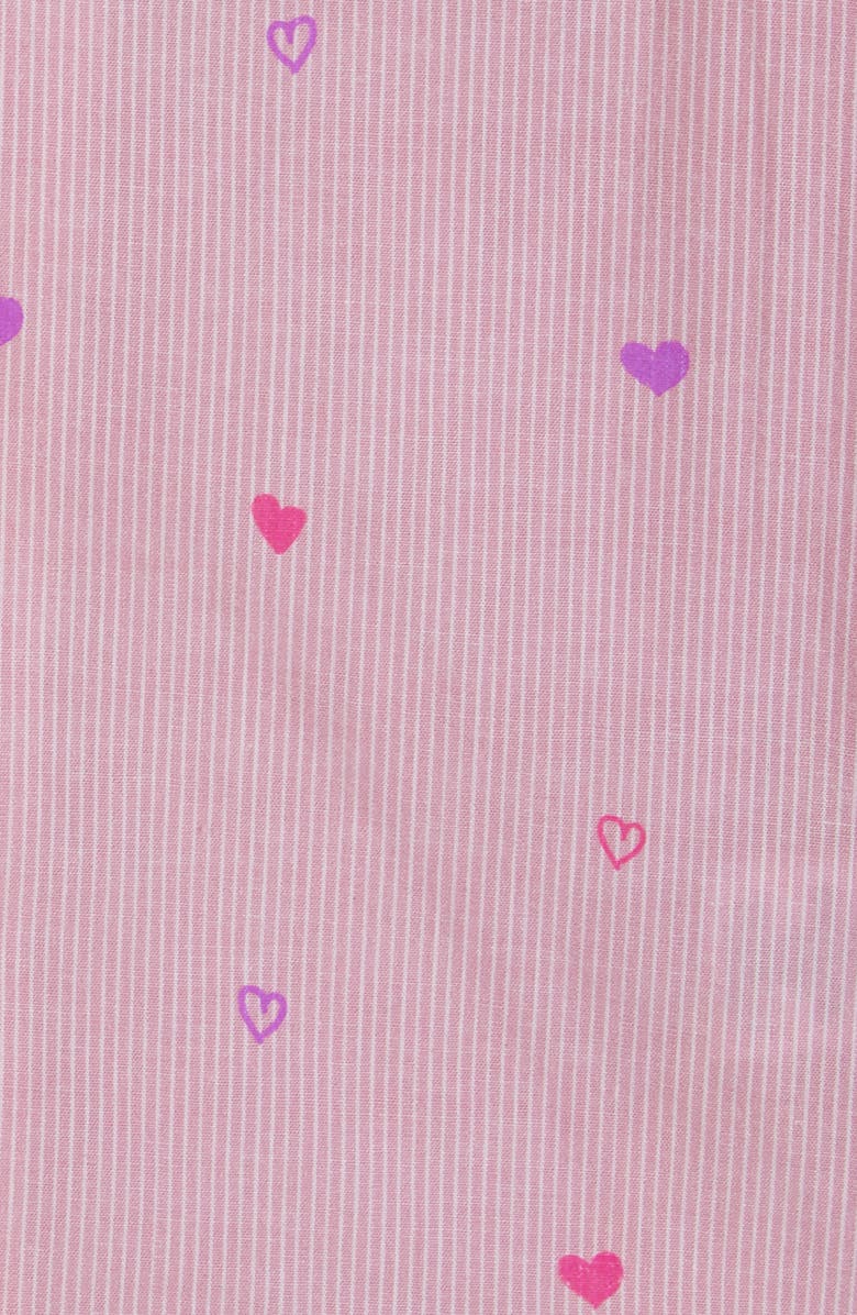 Andy & Evan Kids' Heart Print Two-Piece Pajamas, Alternate, color, 