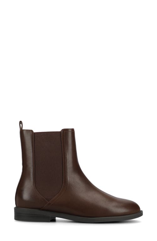 Journee Collection Violet Chelsea Boot In Brown