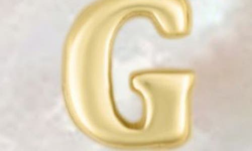Adornia Mother-of-pearl Clover Initial Pendant Necklace In White-g