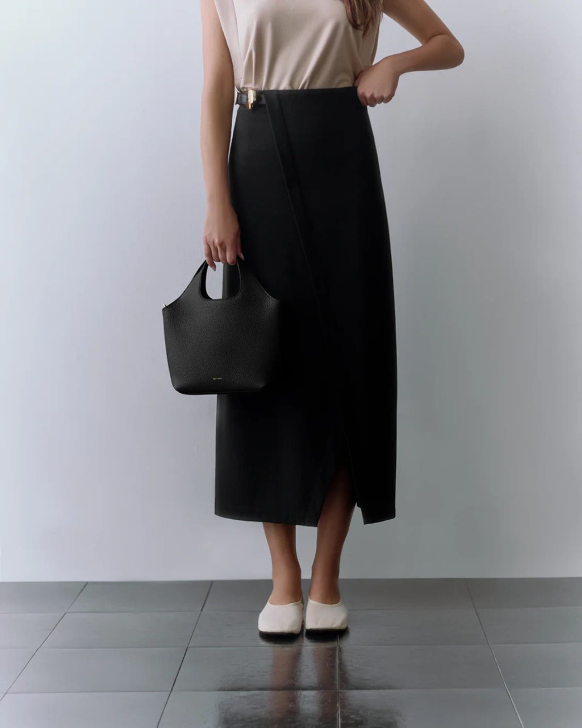 Cuyana Mini System Tote, Alternate, color, Black