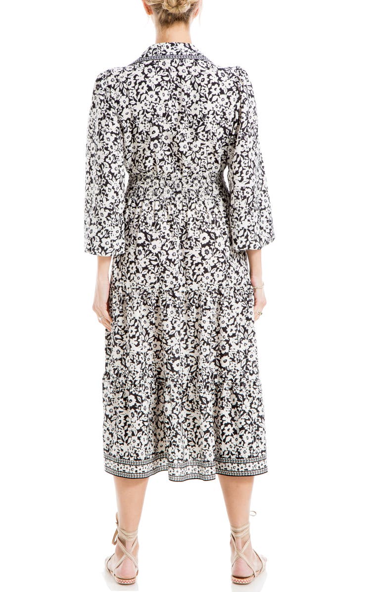 MAX STUDIO Long Sleeve Midi Dress, Alternate, color,