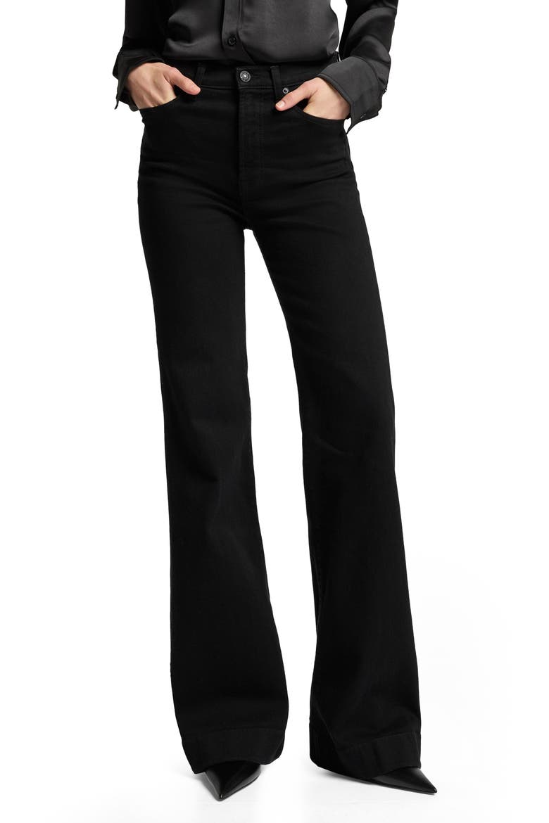 Modern Dojo High Waist Wide Leg Jeans, Main, color, SOHO NIGHT