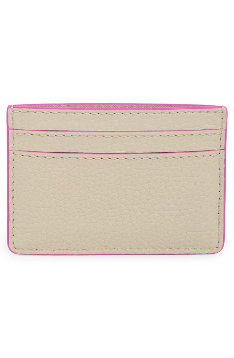 Marc Jacobs Leather Card Case, Alternate, color, 