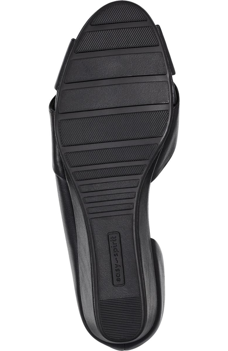 Easy Spirit Bernie Half d'Orsay Wedge Sandal, Alternate, color,