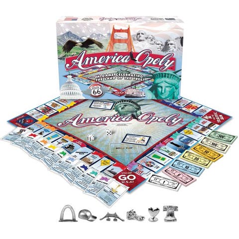 Americaopoly Monopoly Board Game