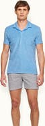 Orlebar Brown Terry Towelling Tailored Fit Towelling Polo Shirt